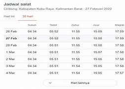 Waktu Sholat Dzuhur Madinah Hari Ini